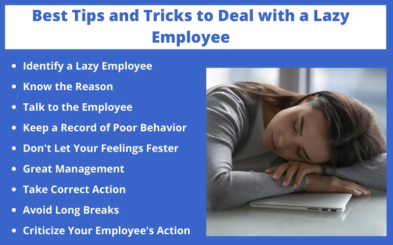 Best Tips and Tricks to Deal with a Lazy Employee