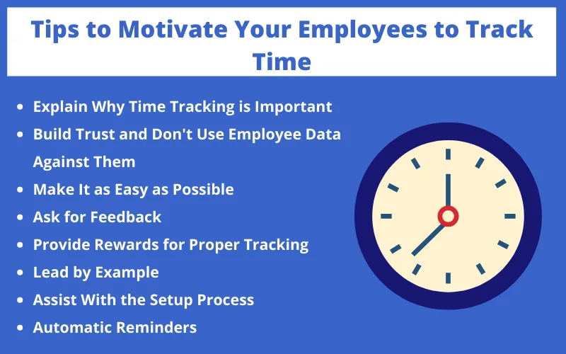 Tips to Motivate Your Employees to Track Time