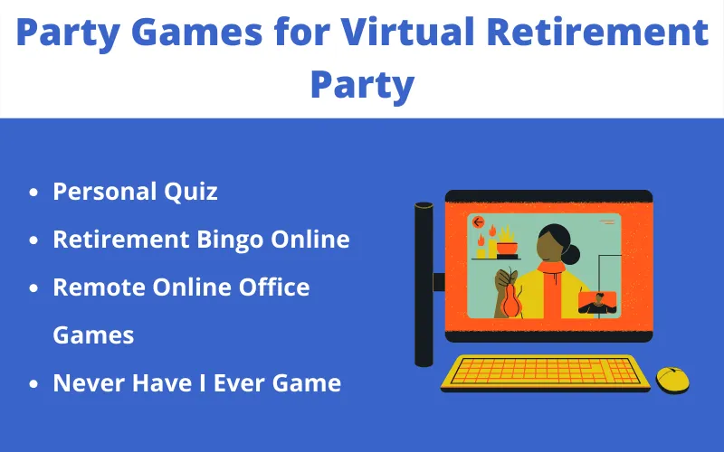Party Games for Virtual Retirement Party