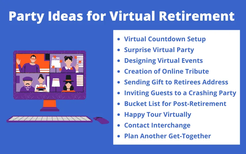 Virtual Retirement Party Idea