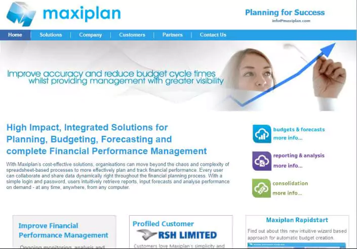 Maxiplan-Budget Management App