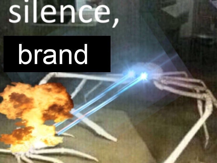 Silence Brand Meme origin